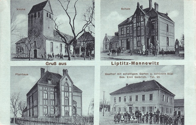 Mannewitz Kirche Schule Pfarrhaus Gasthof Mannewitz Kirche Schule Pfarrhaus Gasthof